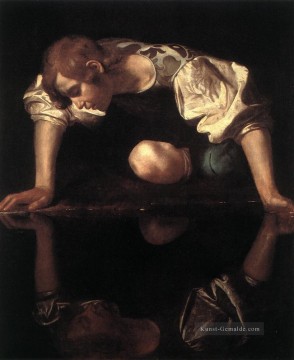 Narcissus Caravaggio Ölgemälde